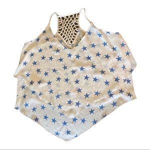 Tank top with stars